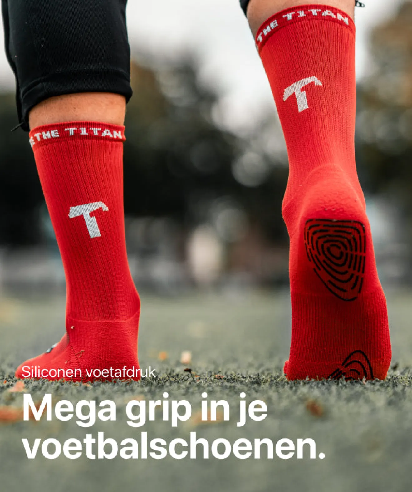 Grip Socks - rood