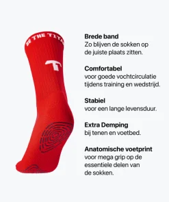 Grip Socks - rood