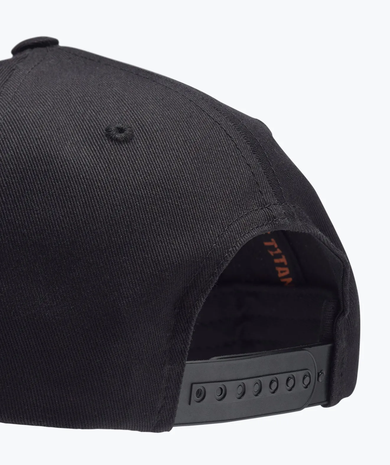Snapback zwart